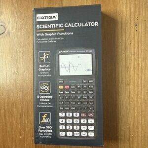 Catiga CS229 Scientific & Engineering Graphic Calculator Sunlite Corp Black New